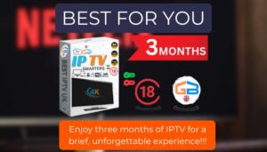 3-Month IPTV Subscription Ideal