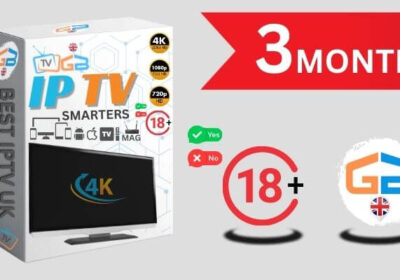 IPTV 3 Months Subscription Package