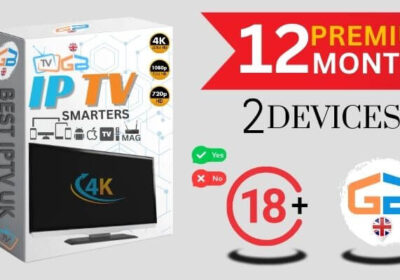 Premium IPTV Subscription Service 12 Months