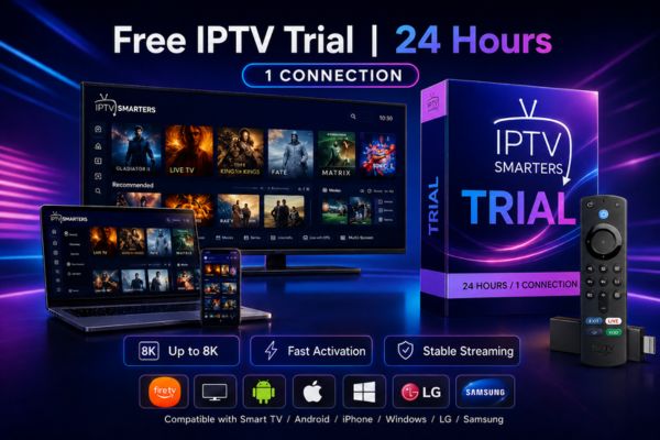 Free IPTV Trial 24 Hours Free IPTV Trial 24 Hours