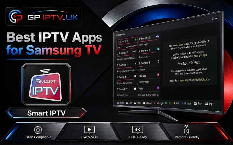 Smart IPTV Samsung TV